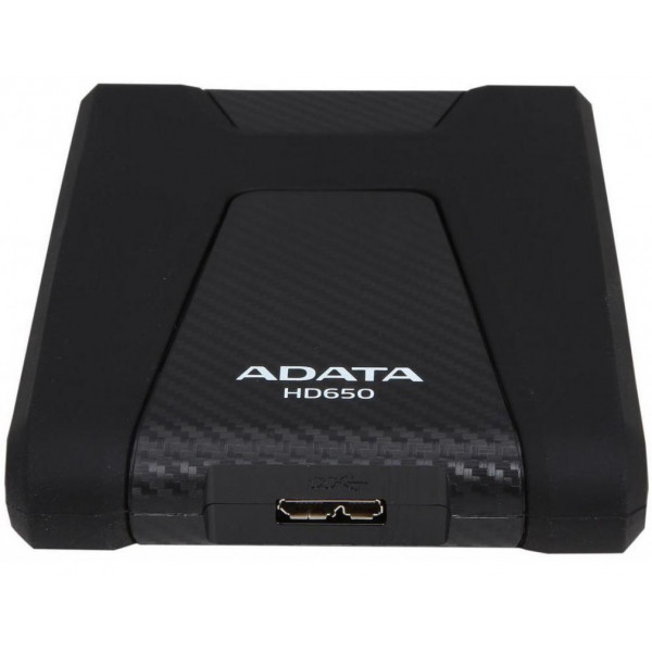 Фото - Жесткий диск внешний ADATA Durable HD650 1TB USB 3.1 Black (AHD650-1TU31-CBK)