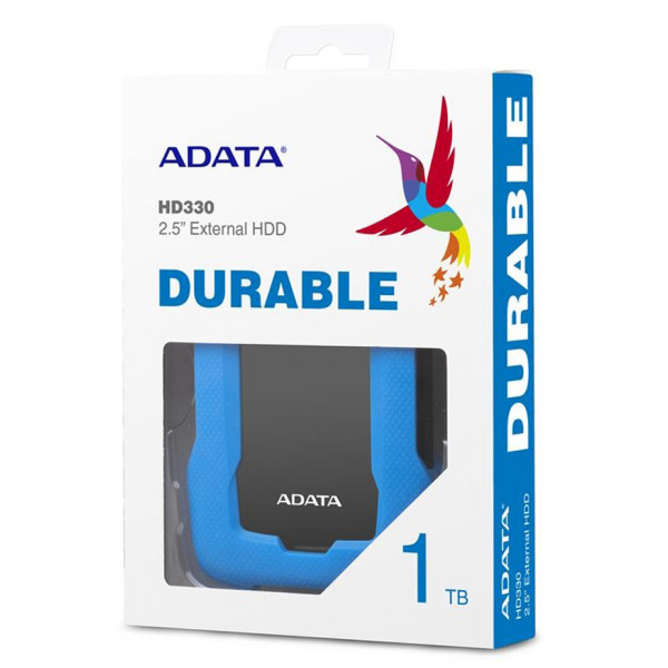 Фото - Жесткий диск внешний ADATA HV330 1TB USB 3.1 Blue (AHD330-1TU31-CBL)