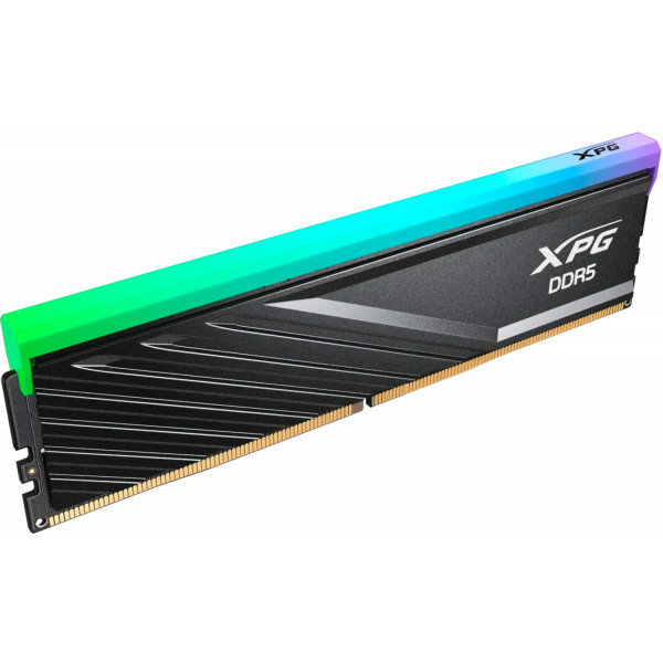 Фото - Память DDR ADATA XPG Lancer Blade RGB Black DDR5 6000MHz 64GB Kit 2x32GB (AX5U6000C3032G-DTLABRBK)
