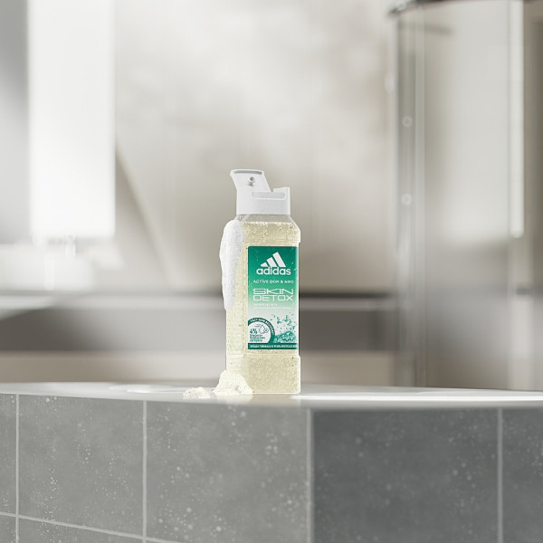 Фото - Гель для душа Adidas Pro line Skin Detox 400 мл (3616303444341)