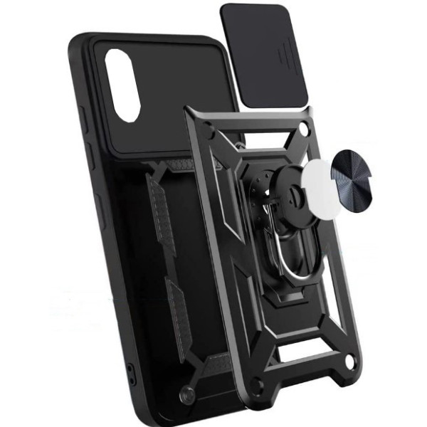 Фото - Чехол для смартфона BeCover Military for Samsung Galaxy A03s SM-A037 Black (707114)