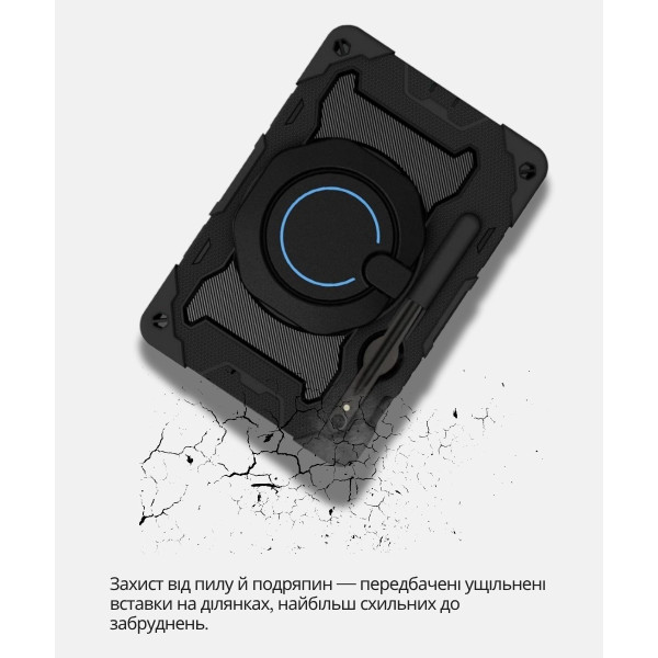 Фото - Чехол для планшета BeCover for Samsung Galaxy Tab S10 FE Plus (SM-X620/SM-X626) 13.1" Black (714564)