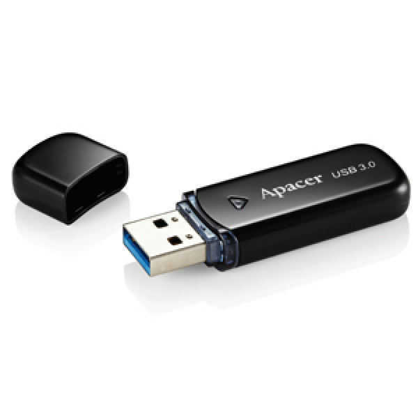 Фото - Флеш USB Apacer AH355 8GB USB3.0 Black (AP8GAH355B-1)