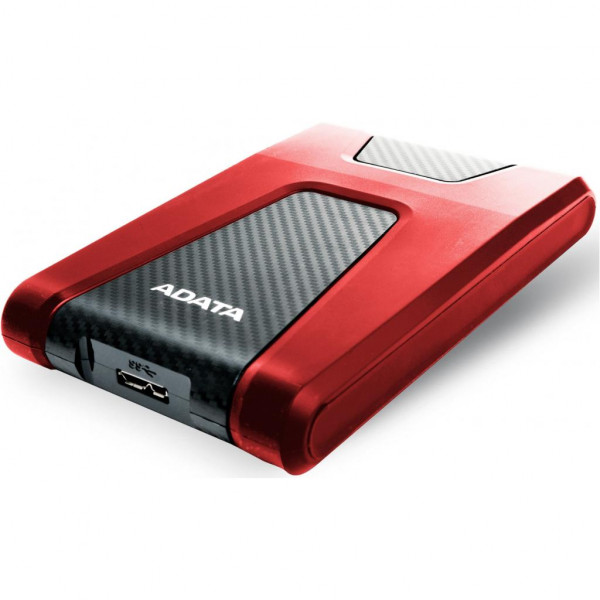 Фото - Жесткий диск внешний ADATA Durable HD650 1TB USB 3.1 Red (AHD650-1TU31-CRD)