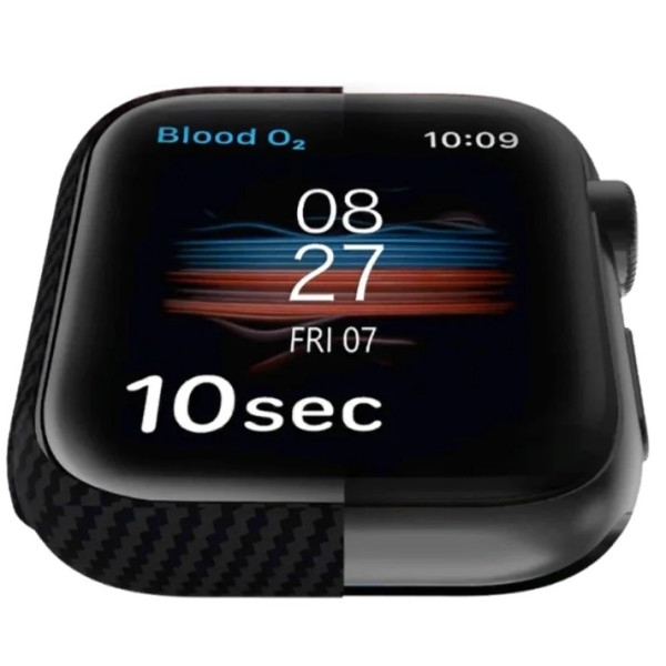Фото - Чехол-бампер для смарт-часов Pitaka Air Case Black/Grey for Apple Watch 10 42mm (AWB2404)