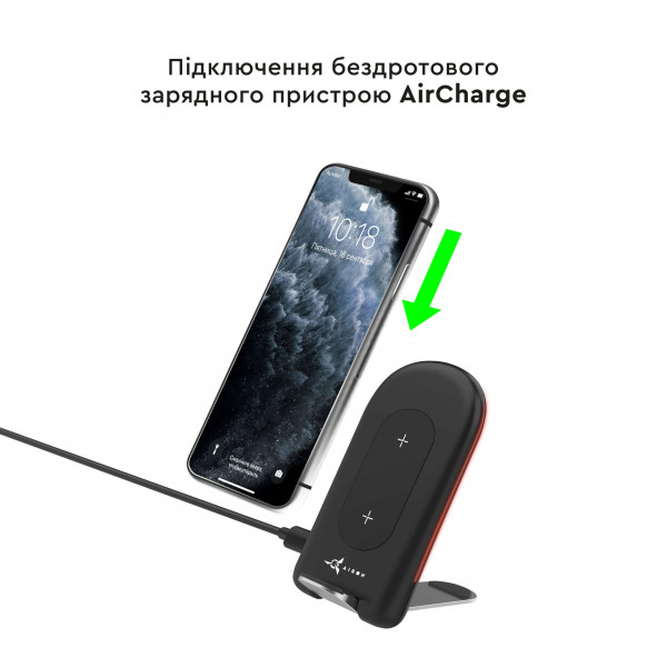 Фото - Беспроводное зарядное устройство AIRON Qi AirCharge