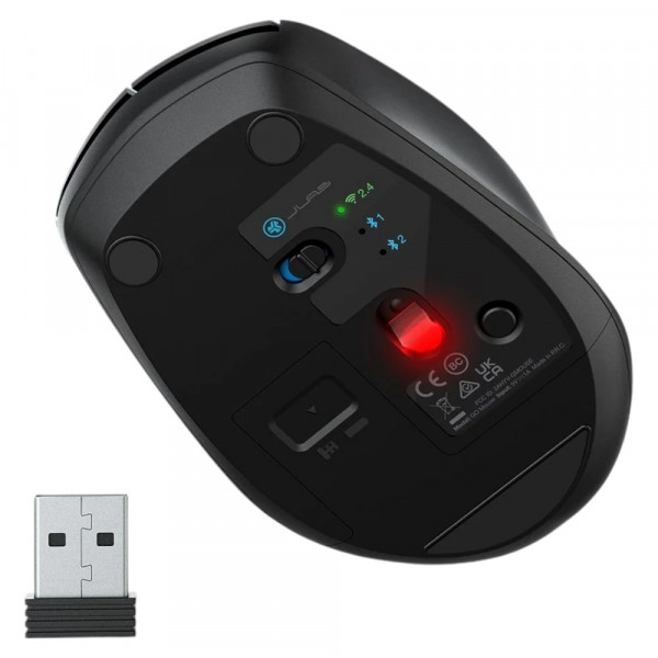 Фото - Мышь беспроводная JLab GO Wireless Black (IEUMGOMOUSERBLK124)