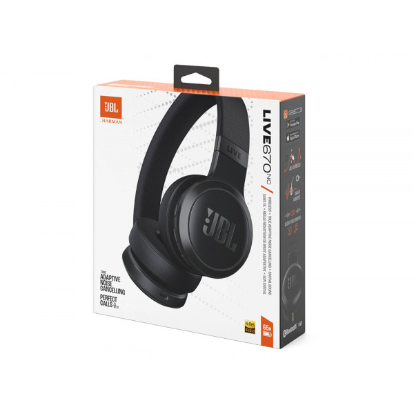 Фото - Наушники накладные беспроводные JBL Live 670NC (JBLLIVE670NCBLK)