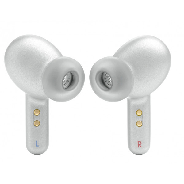 Фото - Уценка - Наушники вкладыши беспроводные TWS JBL Live Pro 2 Silver (JBLLIVEPRO2TWSSIL)