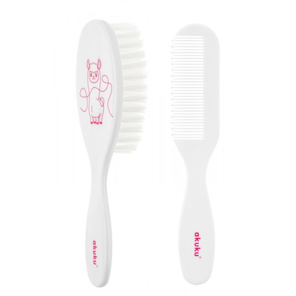 Фото - Набор расчесок для детских волос Akuku Лама (A0083)