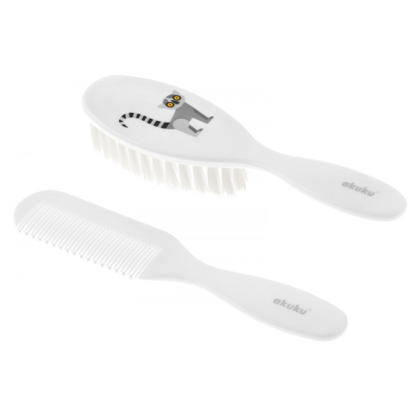 Фото - Набор расчесок для детских волос Akuku Лемур (A0082) Фото - Набор расчесок для детских волос Akuku Лемур (A0082)