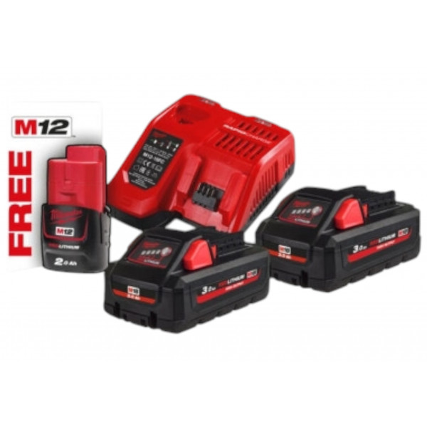 Фото - Аккумулятор для электроинструментов Milwaukee M18 HNRG-302 +заряд. устройство (4933471071)
