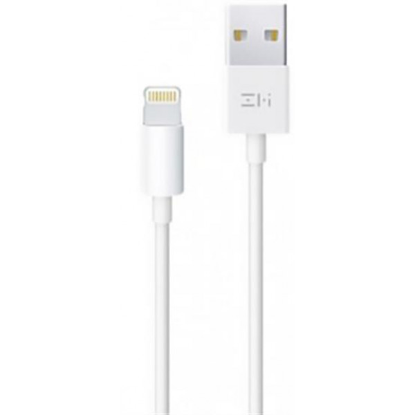 Фото - Кабель синхронизации данных ZMI USB-Lightning MFi 1m White (AL813)