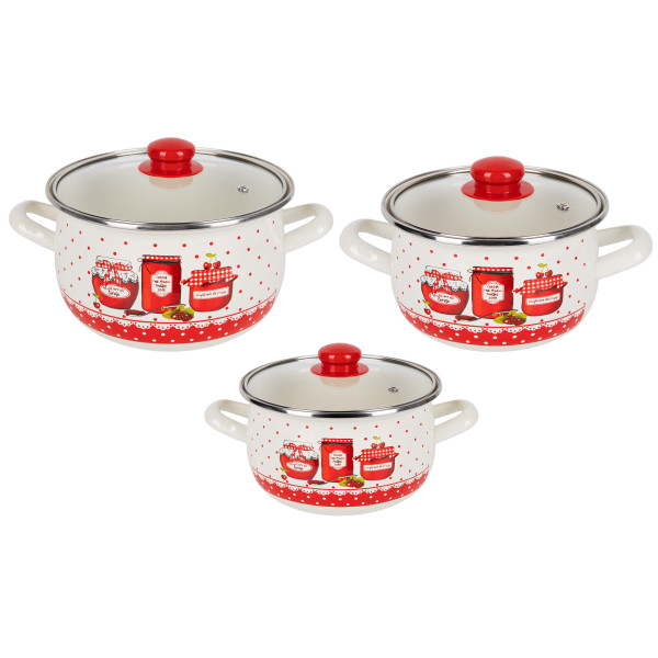 Фото - Набор посуды Gusto GT-T-3-S