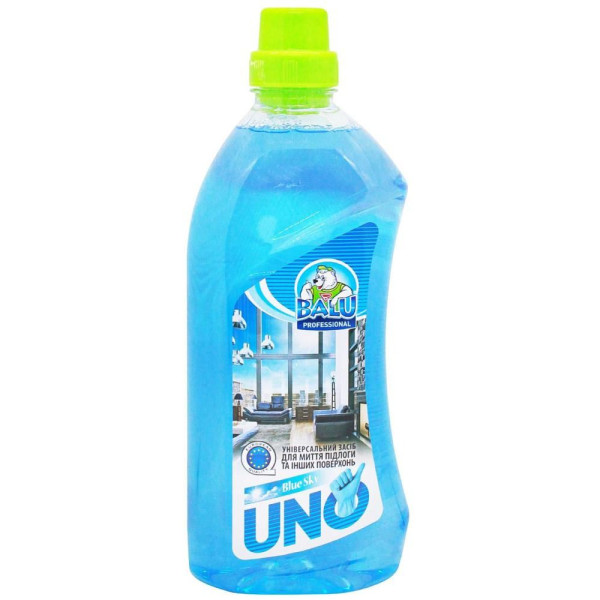 Фото - Средство по уходу за напольными покрытиями BALU для мытья, Blue Sky, 1000 мл