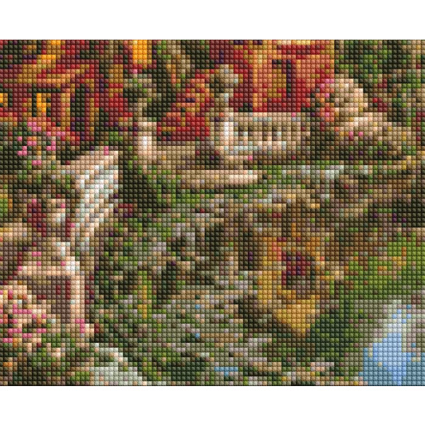 Фото - Алмазная живопись Ideyka "Дом мечта" 40х50см (AMO7344)