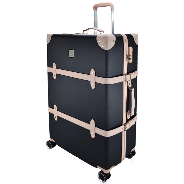 Фото - Чемодан Semi Line L Black/Pink Cream (T5671-4)