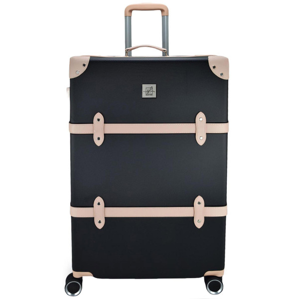 Фото - Чемодан Semi Line L Black/Pink Cream (T5671-4)