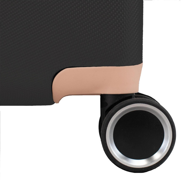 Фото - Чемодан Semi Line L Black/Pink Cream (T5671-4)