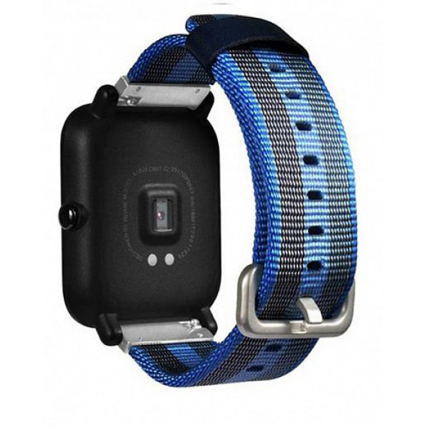 Фото - Ремешок для смарт-часов Amazfit Bip 20 mm Blue (AMZBPUNTXT-BL)