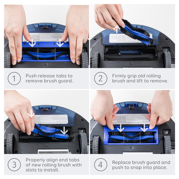 Фото - Набор щеток для пылесоса Anker Eufy RoboVac Replacement Kit + фильтр (x3)