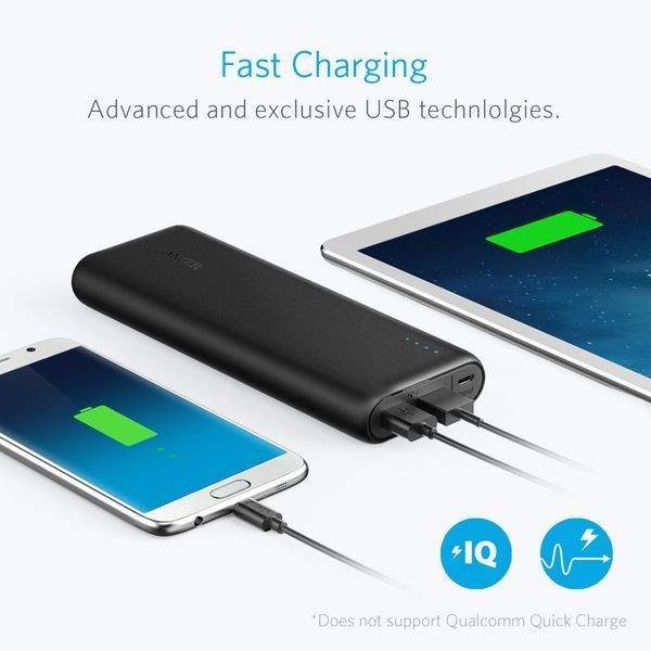 Фото - Батарея мобильная Anker PowerCore 15600mAh V3 Black (A1252H11)