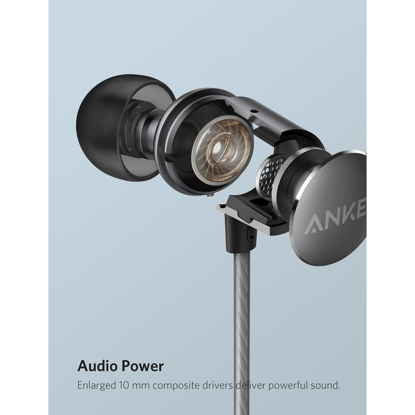 Фото - Наушники вкладыши проводные Anker SoundBuds Verve with RC Gray (A38010F1/A3801HF1)
