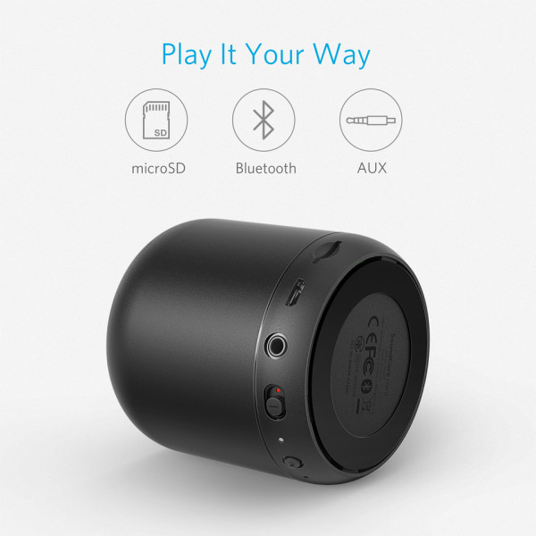 Фото - Портативная акустика Anker SoundCore mini Bluetooth Speaker Black (A3101H13)