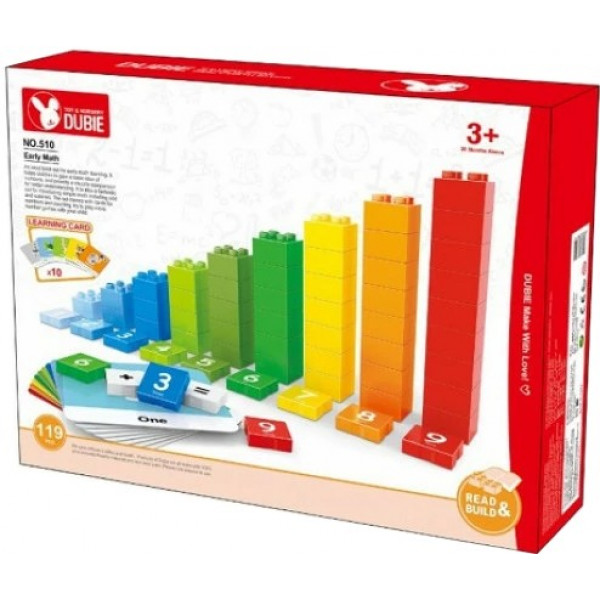 Фото - Пластиковый конструктор Wange Ранняя математика (510) Фото - Пластиковый конструктор Wange Ранняя математика (510)