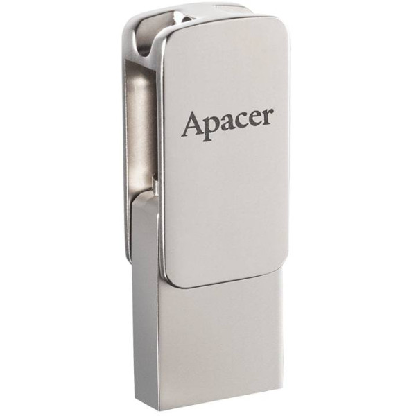 Фото - Флеш USB Apacer USB3.2 64GB AH181 Silver (AP64GAH181S-1)