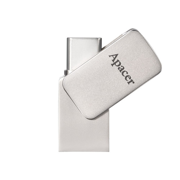 Фото - Флеш USB Apacer USB3.2 64GB AH181 Silver (AP64GAH181S-1)