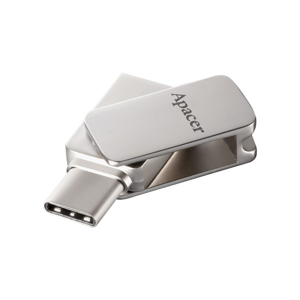 Фото - Флеш USB Apacer USB3.2 64GB AH181 Silver (AP64GAH181S-1)