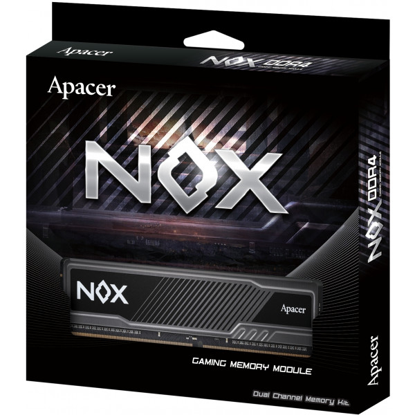 Фото - Память DDR Apacer DDR4 2x8GB/3600 Apacer NOX (AH4U16G36C25YMBAA-2)