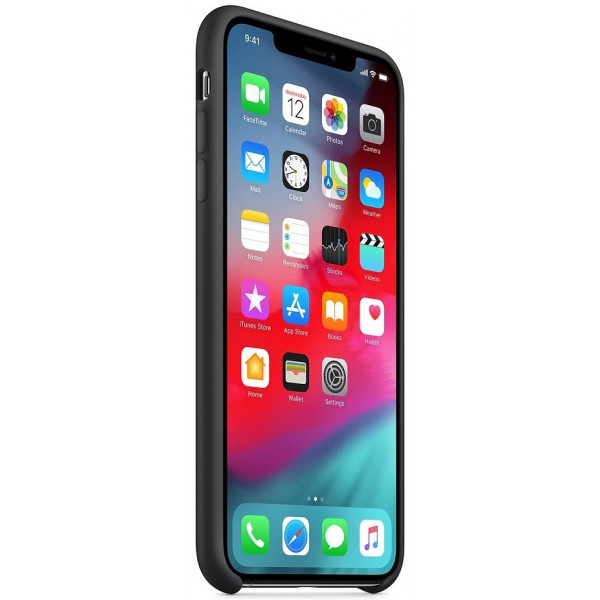 Фото - Чехол для смартфона Apple Silicone Case iPhone XS Max - Black (MRWE2ZM/A)