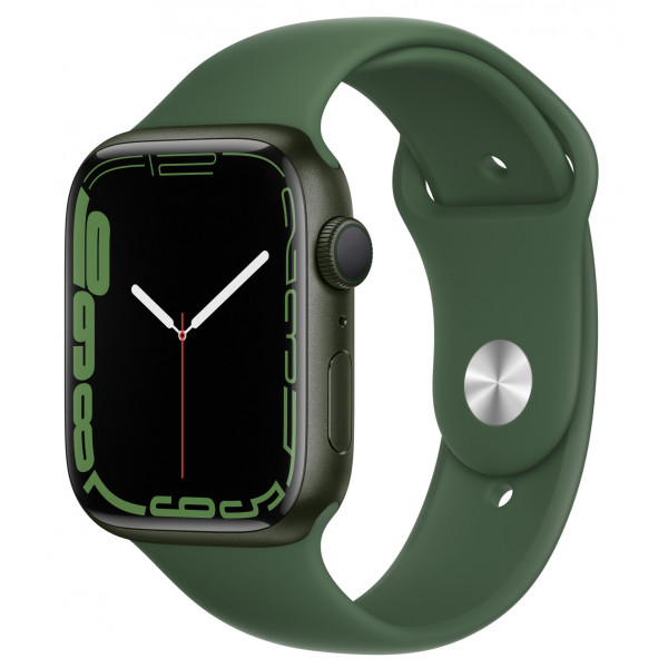 Apple Watch Series 7 45mm Green Aluminium Case with Clover Sport Band COMFY