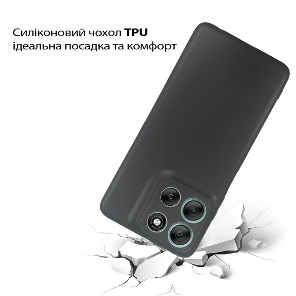Фото - Чехол для смартфона BeCover for Motorola Moto G56 Black (713766)
