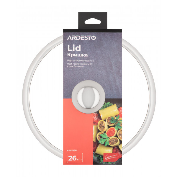 Фото - Крышка для посуды Ardesto Gemini 26 см (AR0726G)