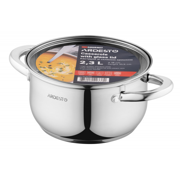 Фото - Кастрюля Ardesto Gemini Gourmet 2.3 л (AR1923GSS)