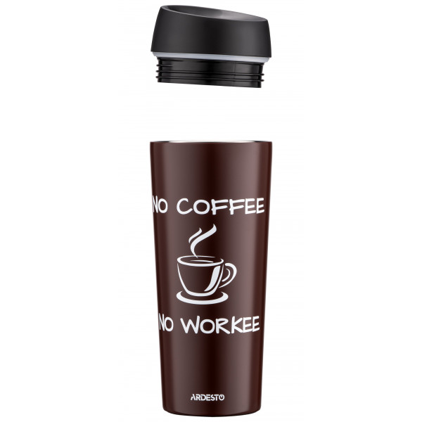 Фото - Термокружка Ardesto Coffee Time 450 мл Brown (AR2645CB)