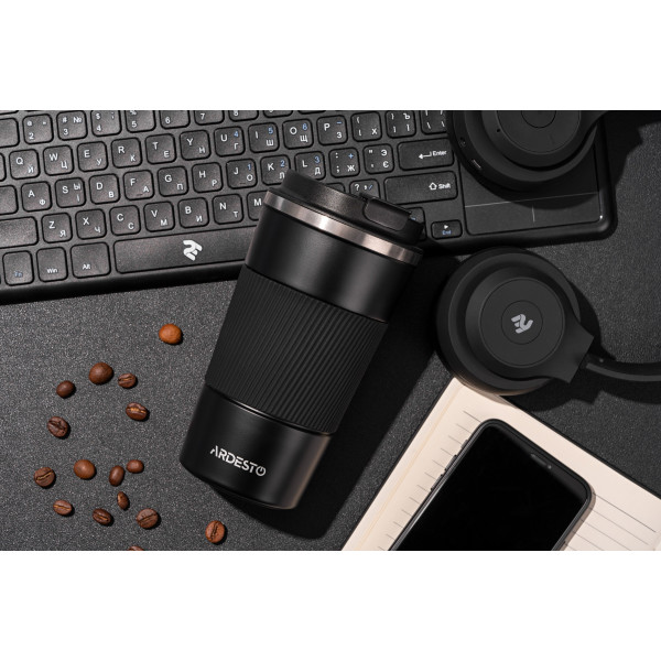 Фото - Термокружка Ardesto Urban 500 мл Black (AR2650TMB)
