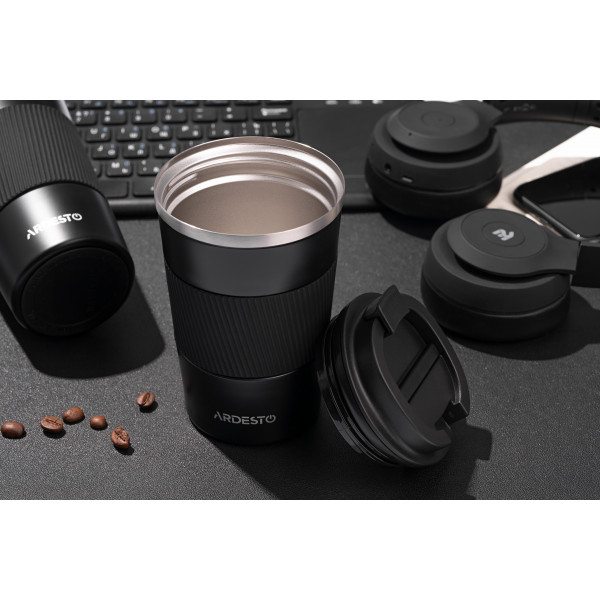 Фото - Термокружка Ardesto Urban 500 мл Black (AR2650TMB)