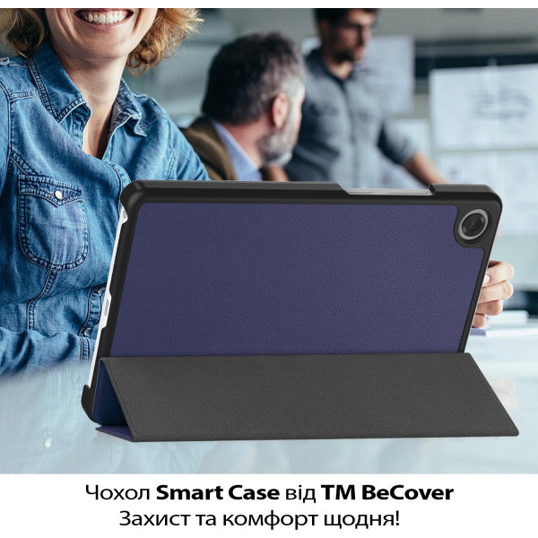 Фото - Чехол для планшета BeCover Smart Case for Lenovo Tab One/Tab K9 8.7" 2025 (TB305XU/FU) Deep Blue (713745)