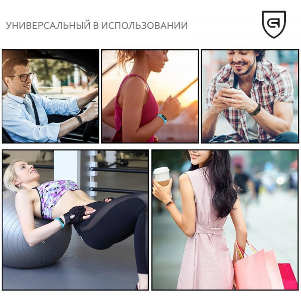 Фото - Ремешок для фитнес-браслета Armorstandart for Xiaomi Mi Band 4/3 Khaki Grey (ARM52072)