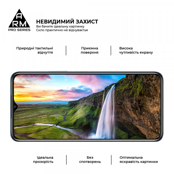 Фото - Защитное стекло для смартфона Armorstandart Pro for Motorola G60 / G60s Black (ARM60524)