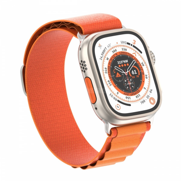 Фото - Ремешок для смарт-часов Armorstandart Alpina Band for Apple Watch 42mm/44mm/45mm Orange (ARM64979)