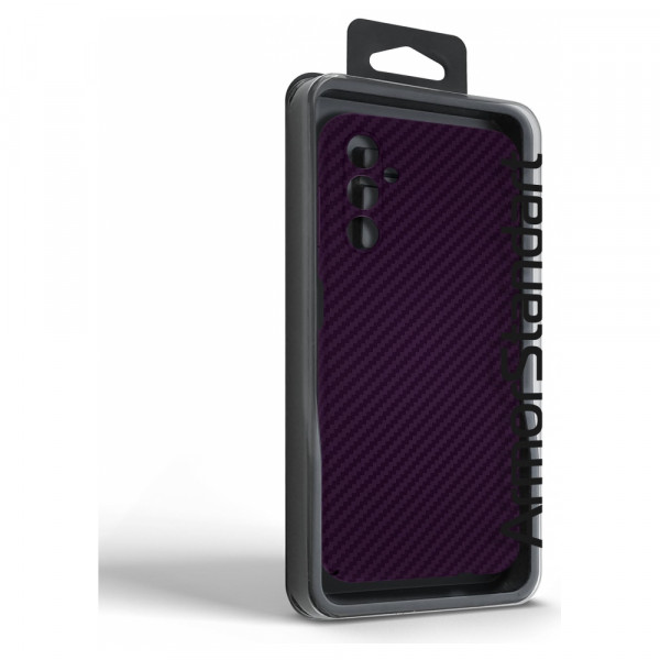 Фото - Чехол для смартфона Armorstandart LikeCarbon for Samsung A14 4G (A145) Purple (ARM71926)