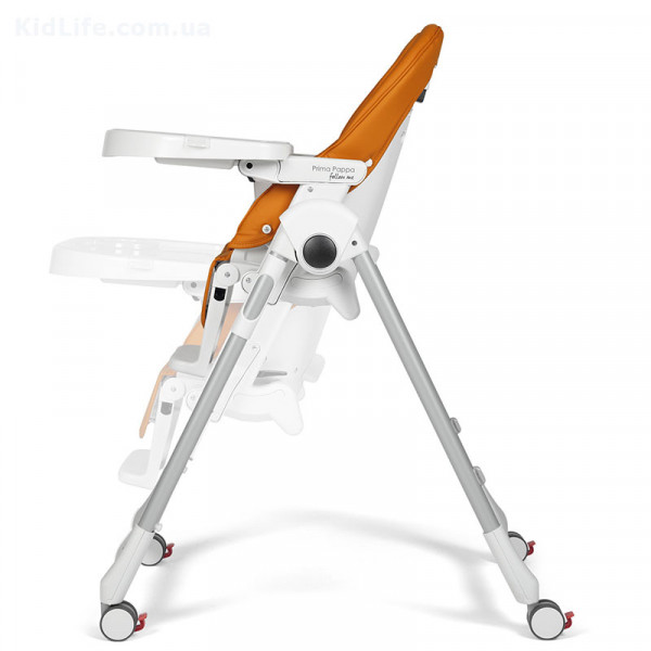 Фото - Стульчик для кормления трансформер Peg-Perego Prima Pappa Follow Me Arancia (оранжевый)
