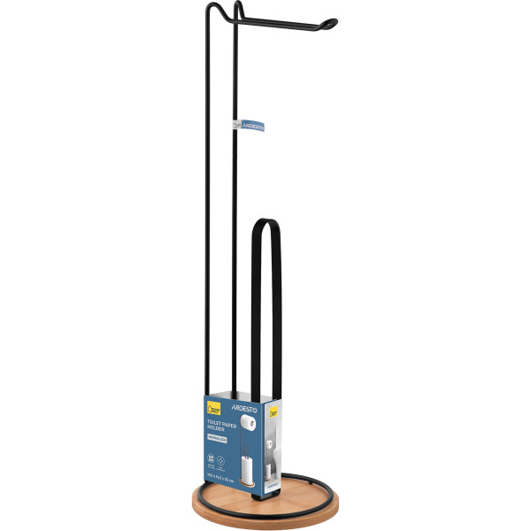 Фото - Держатель для туалетной бумаги Ardesto Minimalism 16.5х16.5х55 см (ARHB3112BT)