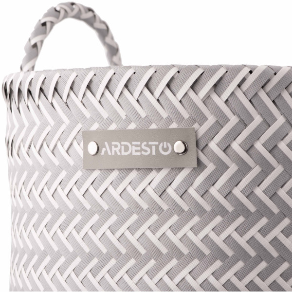 Фото - Корзина для хранения Ardesto Vigor 35х35х32 см Gray (ARHC2512PG)