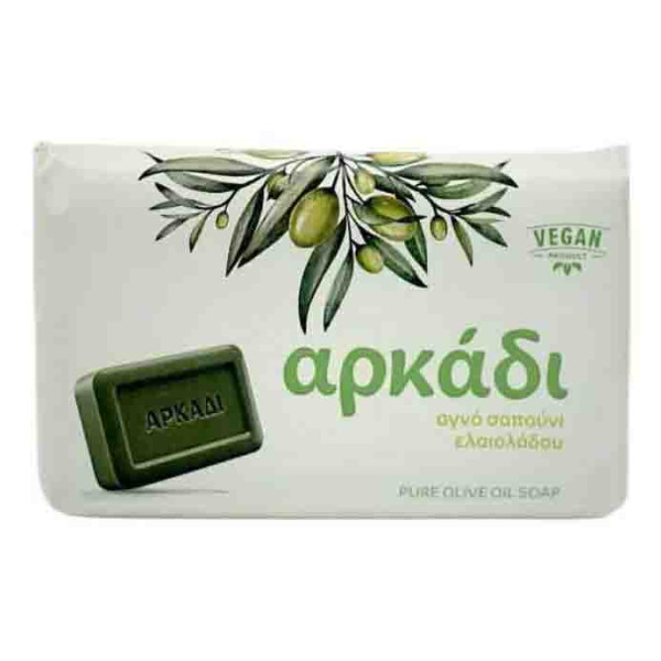 Фото - Твердое мыло Aromatics Arkadi Vegan Olive Oil Green 150 г (ASSOOG150)